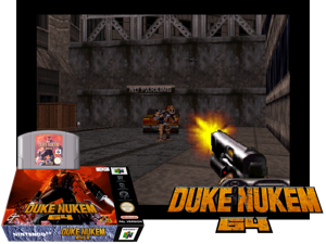 Duke Nukem 64 (Europe) Cover